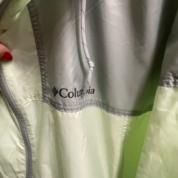 💚🩶NWT Columbia Men's Two-Tone Utility Jacket Omni-shade size XL. Beautiful Mint! - Picture 6 of 7